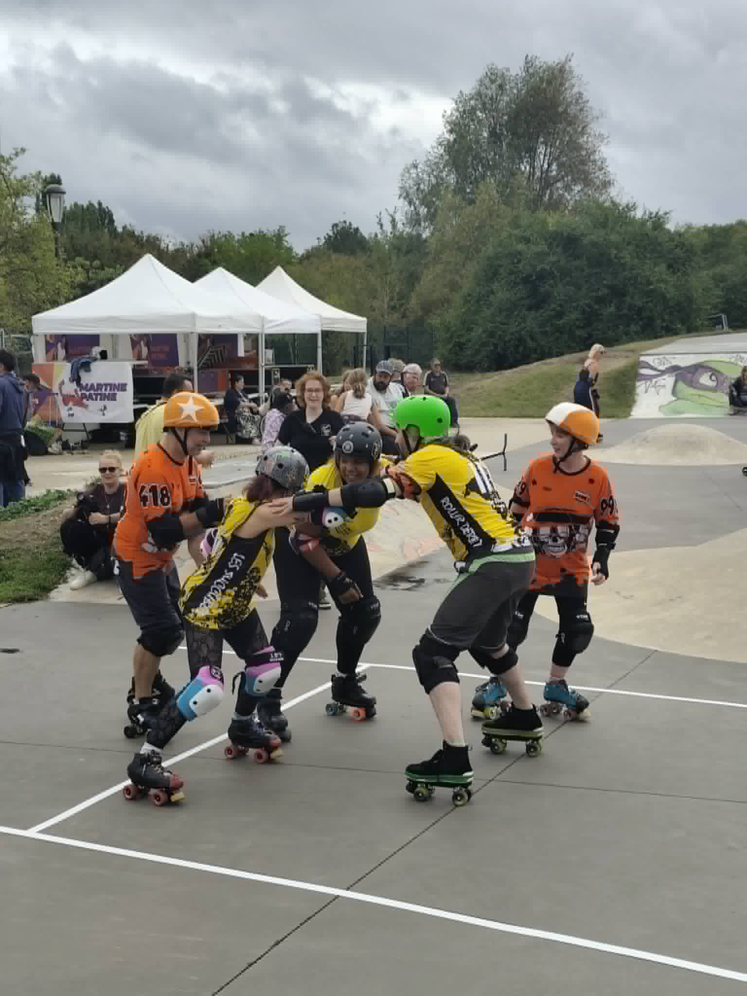 Démo Skatepark Achères Aout 2026